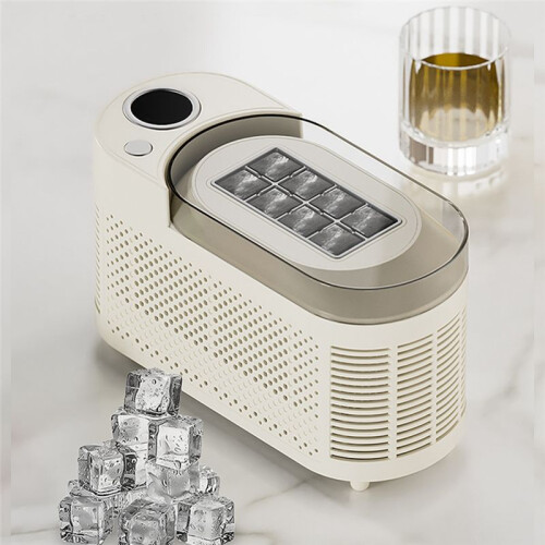 Desktop Small Ice Maker  and Convenient Home and Office Camping Car  Ice Making Automatic Ice Box US Plug 2