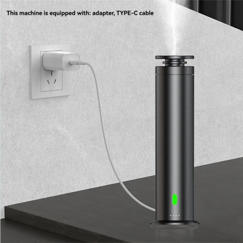 120ml Waterless Aromatherapy Diffuser with BT&Remote Control,Covers 1000 Sq.Ft.,Ideal for Large Rooms,Offices,Spas(US),A