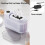 Desktop Small Ice Maker  and Convenient Home and Office Camping Car  Ice Making Automatic Ice Box US Plug White 6