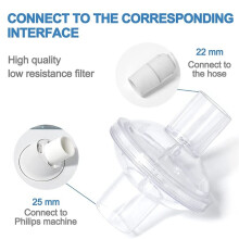 Filtres CPAP en Ligne pour Appareils CPAP Dreamstation BiPAP, Filtres CPAP de Remplacement, 6 Pièces