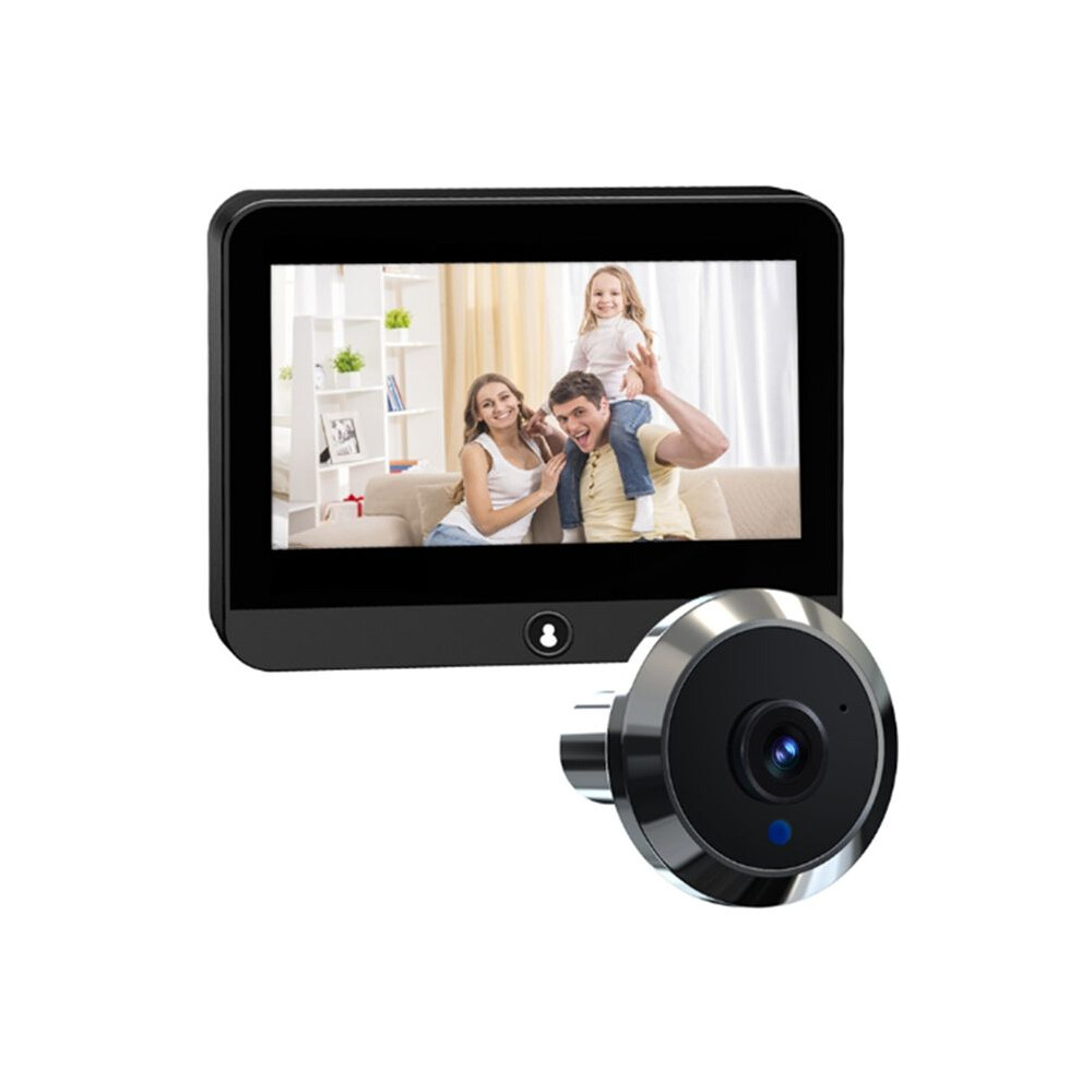 4.3-Inch Hd Video Doorbell Tuya Wifi Remote Intelligent Visual Doorbell Built-In 5000Mah Rechargeable Battery 6031462973070