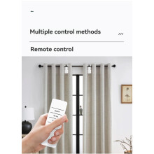 Robot de Cortina Eléctrico Inteligente con WIFI, Abre-Cortinas Automático, Control Remoto por Voz, Motor de Cortina Inteligente para Dormitorio.