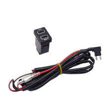 Prise de Charge Rapide Double USB QC3.0 pour Voiture, Adaptateur Secteur pour  Outlander L200 Triton
