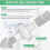 Cpap-Inline-Filter für Dreamstation  Bipap Cpap-Geräte, Ersatz-Cpap-Filter, 9 Stück 7