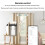 2PCS Automatic Curtain Opener with Voice Control WIFI  Curtain Motor Temperature Light Sensor Silent Timing 8