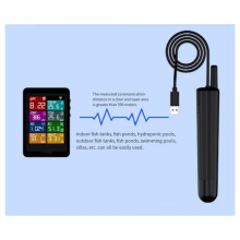 Tuya WiFi 8 in One Water Quality Monitor Real- TDS PH Temp Detector for Aquarium Pool Fish Tank App Remote