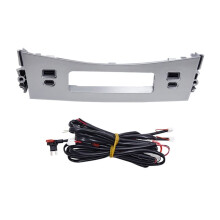 Cargador USB PD QC3.0 TYPE-C para Coche, Adaptador de Carga para Teléfono, Cubierta del Panel del Cargador para   2010-2013 A