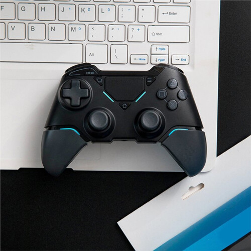 For PS4 Pro PC Tablet Steam Wireless  Gaming Controller Vibrations Two-Player IOS Mobile Phone Handle A 1