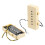 Jeu de Micros JM pour Guitare Électrique Jazzmaster : Micros Simple Bobinage Manche et Chevalet 4
