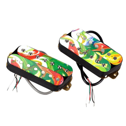 7-Strängad Gitarr Humbucker-Pickup Keramisk Halsbrygga-Pickup för Elgitarr 1