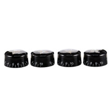 4Pcs Guitar Knobs Volume Tone Control Knob for LP Style Electric Guitar Parts Abalone Star Knobs