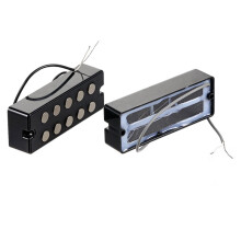 5 String Bass Pickups Ceramic Double Coil Pickups Set for Electric Bass Guitar Part