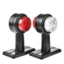 2PCS Trailer Dual Face LED Light Side Light for Car Truck Lorry Van Position Light Side Clearance Lights