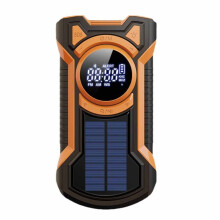 Nödradio Handvev Solcellsdriven 5000mAh IP65 Vattentät 5.3 Bärbar AM/FM/NOAA Vädervarningsradio