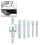 6Pcs Car Crankshaft Pin Pulley Fixing Pin Timing Tools for  1.6 1.8 2.0 Engines 8