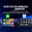 Motorcycle 5Inch Navigation Screen Wireless Carplay Android Auto MP5 Player Portable Waterproof Screen 8