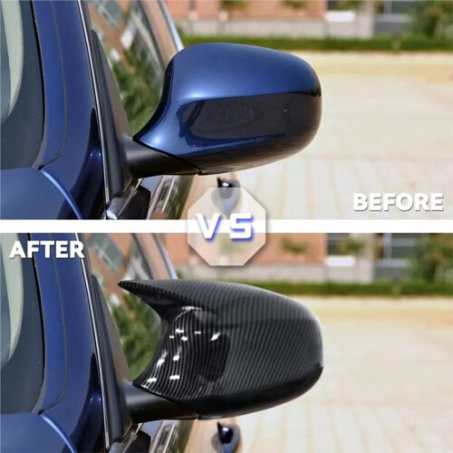 Car Rearview Mirror Shell Side Wing Mirror Cover for  1 3 Series E87 E81 E90 E92 Car Accessories 2