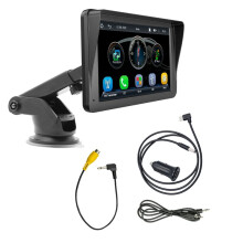 Car 7 Inch Navigation Screen Portable Screen Wireless Carplay Android Auto MP5 Player