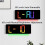 Rgb Large Digital Wall Clock 8 Colors Mood Light Temp Humidity Date 2 Alarm Table Clock Timing Countdown Alarm Clock 1