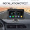 Car 7 Inch Navigation Screen  Portable Screen Wireless Carplay Android Auto MP5 Player 3
