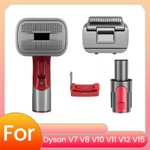 Vacuum Pet Grooming Kit Husdjursavlämning och Knutborstetillbehör för V7 V8 V10 V11 V12 V15 för Hundar Katter