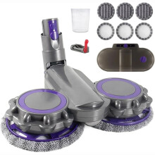 Electric Mop Attachment for V10 Slim/ V12 Detect Slim Vacuum Cleaner Part with Water Trank and Trigger Lock