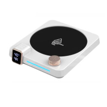 220V Coffee Cup Heater Electric Mug Heater Constant Temperature 9 Gear Settings Keep Milk Tea Warm Heating Pad EU Plug B