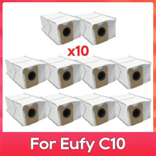 10 Stuks Stofzakken Geschikt voor C10 Robotstofzuiger Accessoires Reserveonderdelen Stofzak Vervangende Accessoires