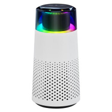 Air Purifier - Air Purifier Air Purifiers with HEPA Filter,Atmosphere Light Function ,for Car,Home,Office White