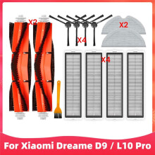 Für D9, D9 Max, L10 Pro, Trouver LDS Finder Roller Seitenbürste Hepa-Filter Wischtuch Zubehörteile