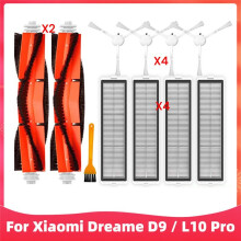 Für D9, D9 Max, L10 Pro, Trouver LDS Finder Roller Seitenbürste Hepa-Filter Zubehörteile
