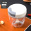 Hand-Pulled Garlic Masher Garlic Masher Manual Small Garlic Masher Pulled Garlic Cut Garlic 7