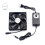 Cooling Fan Belt Controller Multi Functional Chassis Workstation Cabinet Cooling Service Station Cooling Fan US Plug 7