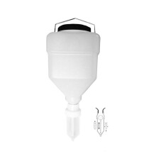 5.5L Sauce Bottle Large Diameter Sauce Squeeze Bottle Condiment Squeeze Bottles Hanging Sauce Squeeze Bottle
