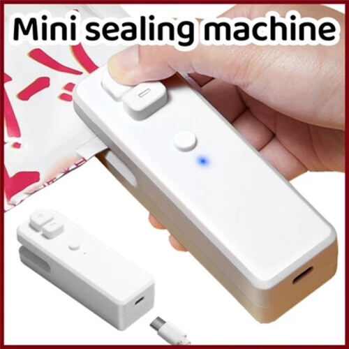 Multi-Function Rechargeable Sealer  Portable Integrated Opening and Sealing Machine Handheld Heat Vacuum Sealer 1