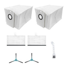 Pour Aspirateur Robot Cecotec pour Conga 2499, Brosse Latérale, Filtre, Sac à Poussière, Pack de Remplacement, Brosse