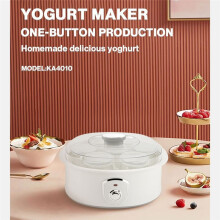 Automatic Yogurt Maker with 7 Glass Jars Electric Yogurt Maker Enzyme Fermenter Natto Rice Wine Ferment Machine UK Plug