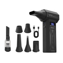 Violent Fan Powerful Fan Turbo Fan 110000RPM Brushless Turbo Jet Fan with LED Display&Light Electric Air Duster
