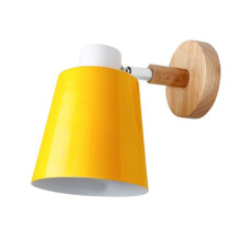 Modern Nordic Wall Lights for Bedside Staircase Balcony Corridor Lighting for Children'S Room No Bulb Yellow EU Plug