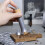 WDT Tool Espresso 6 Needles Espresso Distribution Tool with Base Telescopic Coffee Cloth Powder Needle A 3