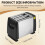 Toaster 2 Slice Stainles Steel Bread Extra Wide Slot Compact Toasters,Electrical Small Bread Machine for Waffles,US Plug 7