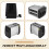 Toaster 2 Slice Stainles Steel Bread Extra Wide Slot Compact Toasters,Electrical Small Bread Machine for Waffles,US Plug 5