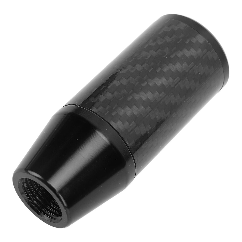 Carbon Fiber 5-Speed Gear Shift Knob M8 M10 12-Adapts For Acura Black 7891387165344