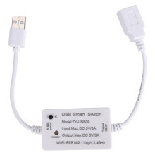 Tuya USB Inteligentny PrzełąCznik Kontroler WIFI Uniwersalny WyłąCznik Czasowy Inteligentne żYcie dla UrząDzeń USB dla Alexa Home