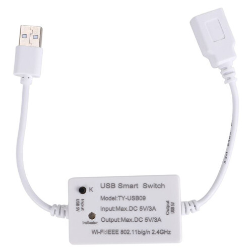 Tuya USB   WIFI Controller Universal Breaker Timer  Life för USB-Apparater för Alexa  Home