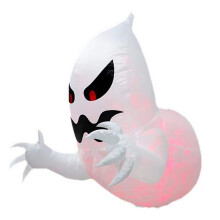 1Mx0.9M Halloween Nadmuchiwany Duch Horror Okno Duch SkłAdany Balon Odkryty Dziedziniec Dekoracja Ogrodowa NarzęDzie Imprezowe