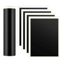 4 StüCk Schwarzes Lasergravur-Markierungspapier, 39 X 27 cm Laser-Farbgravurpapier für Metall, Glas, Keramik