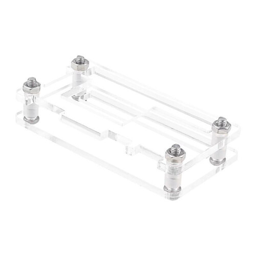 Capa AcríLica para Orange Pi Zero 2W Orange Pi Zero 2W Capa Protetora para Placa MãE com Dissipadores de Calor CompatíVeis 1