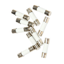 10Pz Fusibili Ceramici A Soffio Rapido Da 250 V 0,5 A 500 Ma Tubi 5Mm X 20Mm