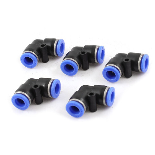 5Pcs 5/16 "Coude Raccords rapides Raccords pour systeme de filtration d'eau 2